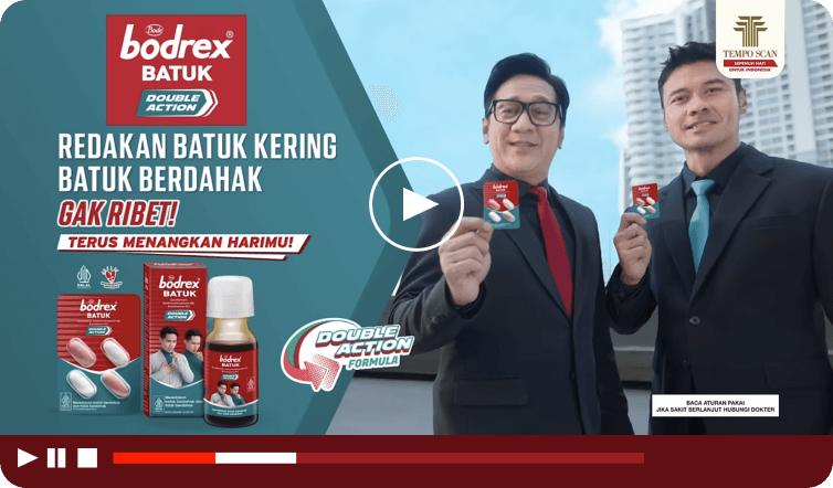 Beda Batuknya, Satu Solusinya: bodrex Double Action!