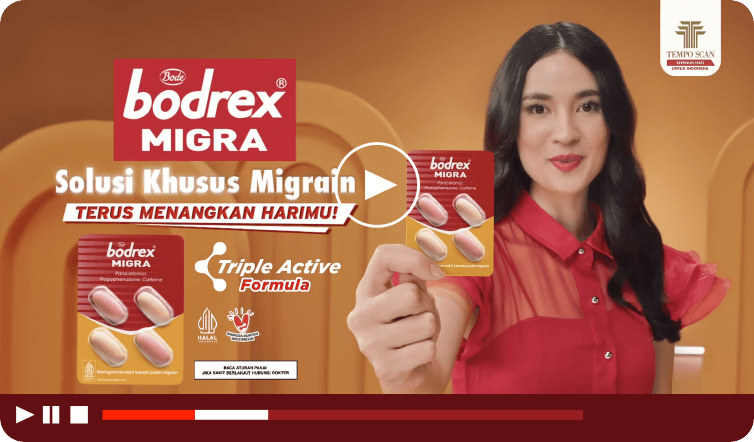 bodrex Migra, Solusi Khusus Migrain!