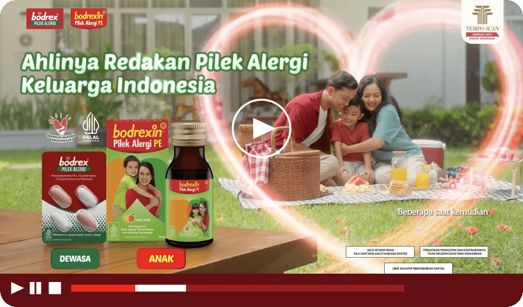 bodrex Pilek Alergi & bodrexin Pilek Alergi, Ahlinya Redakan Pilek Alergi untuk Keluarga Indonesia!